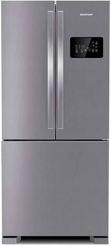 Geladeira Brastemp Frost Free French Door A+++ 554 litros Cor Inox - BRO85AK 220V