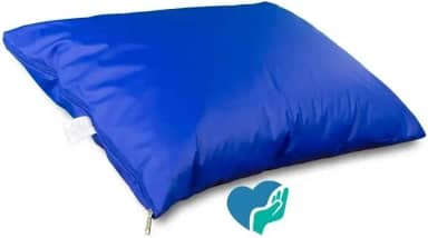 Travesseiro Com Capa de Courvin Impermeável Hospitalar Acamados Natural Home Care