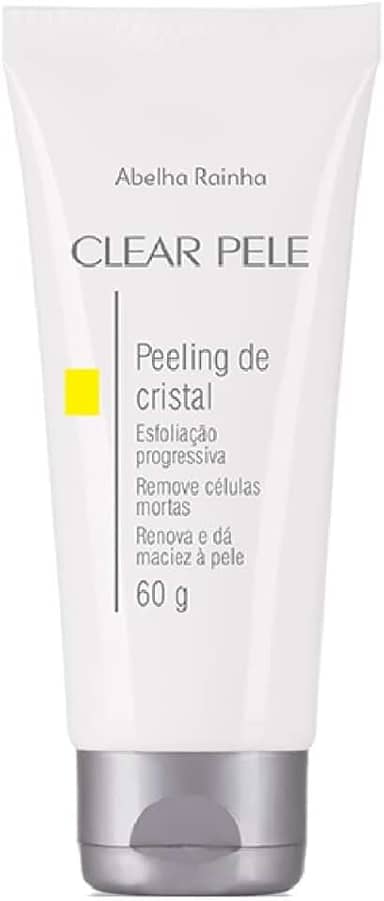 Peeling de Cristal Clear Pele 60g Abelha Rainha