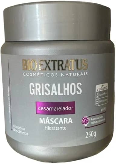 MASCARA BIO EXTRATUS GRISALHOS 250 GR