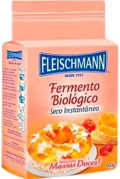 Fermento Biológico Seco Instantâneo Massas Doces Fleischmann 500g
