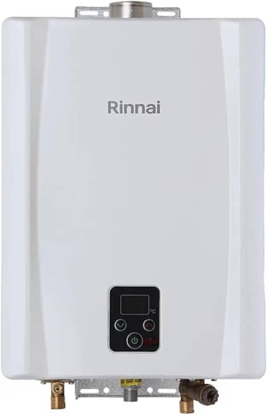 Rinnai E17-17 litros GN (Gás Natural) Branco - Aquecedor de Água a Gás Digital REU-E171 FEH