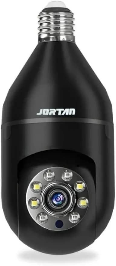 Câmera de Vigilância Wi-Fi 360°, Uso Interno/Externo, Estilo Domo, 1080p HD, Sensor de Movimento, Monitoramento Residencial/Bebê/Pet, O19-preto, Sem fio/Com fio, Áudio Bidirecional