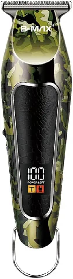 Máquina De Cortar Cabelo Profissional Sem Fio Maquina De Acabamento Profissional B-MAX BM020