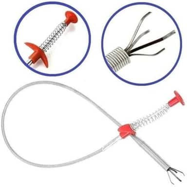 Desentupidor Limpador Pegador Garras Para Pias Ralos Canos