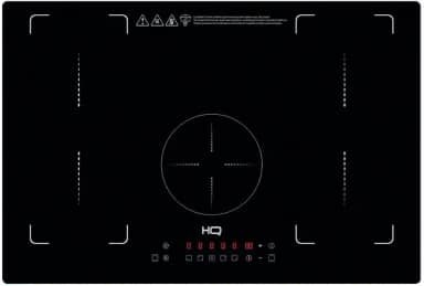 Cooktop De Indução HQ 5 Bocas Painel Touch Free Zone Preto 9000W HQ-IDE9005FZ 220V