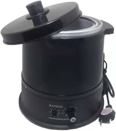 Termocera Profissional 1 Kg para derreter Cera ou Aquecer Pedras - Preta