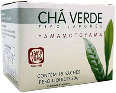 Caixa de Chá Verde Yamamotoyama Sencha 15 Sachês