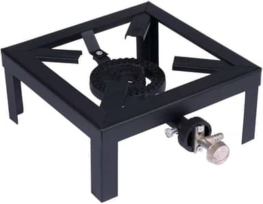 Fogareiro a gás 1 Boca Portátil Industrial Aço Mor Leve