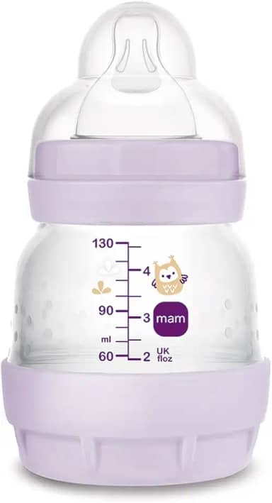 Mamadeira Easy Start Mam – 130 Ml – quartz rose