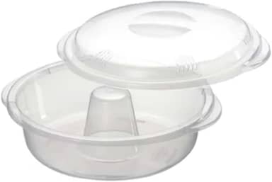 Forma De Pudim Para Micro-Ondas Com Tampa