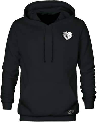 Blusão Moletom Canguru Batimentos Masculino e Feminino Personalizado com Capuz e Bolso