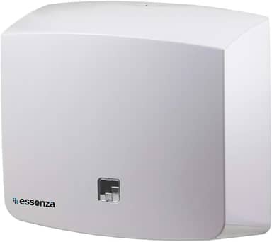 Dispensador de Papel Toalha Interfolhado, Branco, Suporte para Banheiro