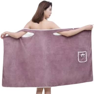 Roupão Coral Super Macio e Absorvente – Conforto Luxuoso para Banho, Spa e Relaxamento Diário – Toque Suave e Secagem Rápida (Verde)