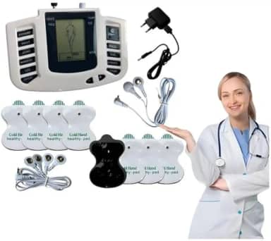 TENS Eletroestimulador Portátil LCD 8 Modos – Aparelho de Fisioterapia e Alívio de Dor Muscular