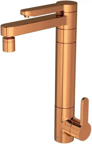 Torneira de Mesa Com Filtro Para Cozinha Twin Red Gold 1140.GL.RD