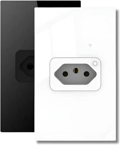 Tomada Inteligente Modular De Parede Para Embutir 20a Cor Branco