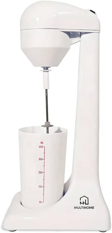 Mixer Misturador Milkshake Maker Café Cappuccino Espumador de Leite Misturador Elétrico para Shakes Fórmulas e Molhos Com Motor de Baixo Ruído - (110V-60Hz, 100W)