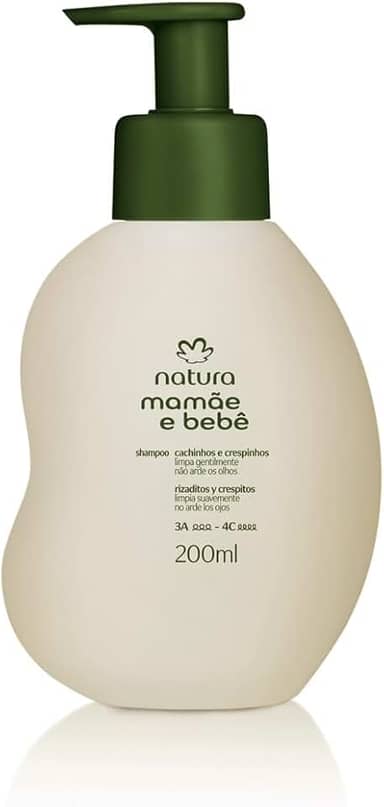 Shampoo Mamãe e Bebê Cachinhos e Crespinhos