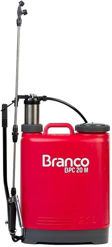 Pulverizador Costal Manual 21 Litros Bpc20m Branco