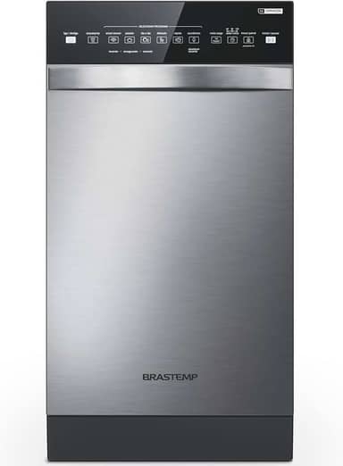 Lava-Louças 10 Serviços Brastemp Cor Inox com Ciclo Pesado - BLF10BR 220V