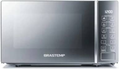 Micro-Ondas 20 L - Bms20Arana, Inox, 110 Volts, Brastemp
