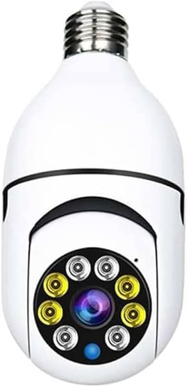 Câmera ip lâmpada câmera 1080p hd panorâmica sem fio de segurança em casa wi fi cctv fisheye lâmpada câmera ip 360 graus segurança em casa Yoosee