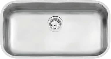 Cuba de embutir Tramontina Lavínia 56 BL em aço inox escovado 56x34 cm