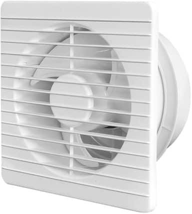 Ventilador Exaustor de Parede para Banheiro, 100/150mm, Bivolt (Orifício - 150mm)