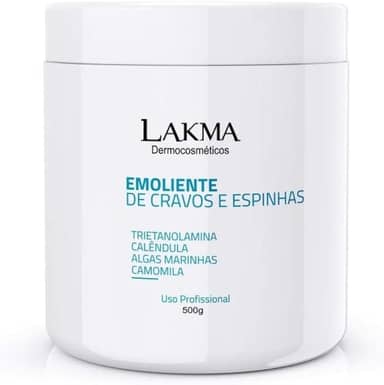Creme Emoliente de Cravos e Espinhas Lakma 500g