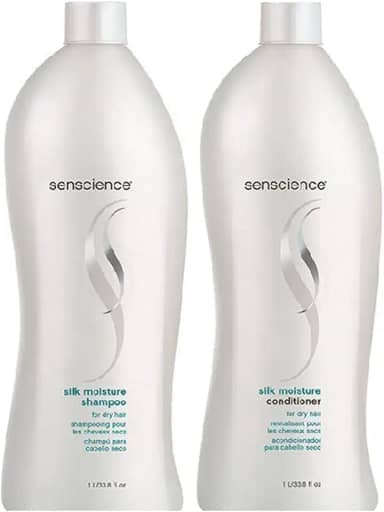 Senscience Silk Moisture Duo Kit Shampoo (1000ml) e Condicionador (1000ml)