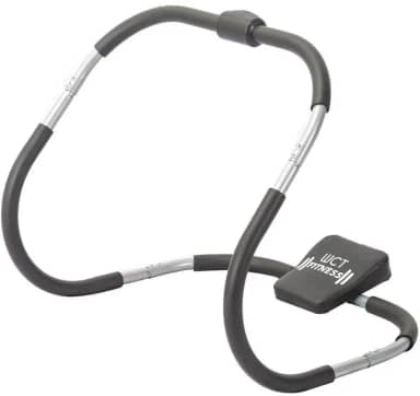 WCT Fitness Aparelho Abdominal Contador, Equipamento de Ginástica, Treino Funcional, Academia Em Casa, Exercícios Abdominais, Cor Preto