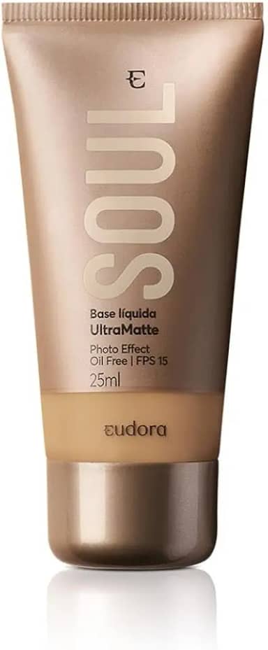 Eudora Base Líquida Soul Ultra Matte Cor 40 25ml