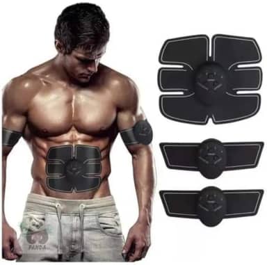 Estimulador e Tonificador Muscular EMS Tonificador Abdominal Elétrico para Abdomen Braços e Corpo -YODHE