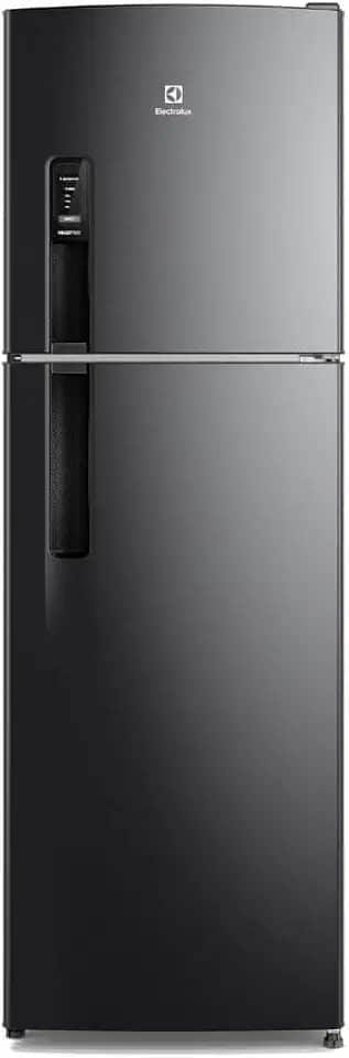 Electrolux Geladeira Electrolux Frost Free 400L AutoSense Duplex Black Inox Look (TF44B) 220V