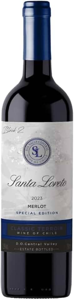 Vinho Fino Tinto Chileno Santa Loreto Varietal Merlot 750ml