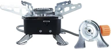 NTK, Fogareiro Átomo em Aço Inox com Sistema de Regulagem