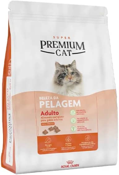 Ração Para Gatos Cat Premium Adulto Beleza da Pelagem 2,5kg Royal Canin