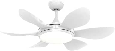 Ventilador de Teto Arno Ultimate 6 Bivolt Preto VX26, 58W, LED 1500–1600lm 3 Temperaturas, Controle Remoto, 6 Velocidades, 3 Modos e Timer