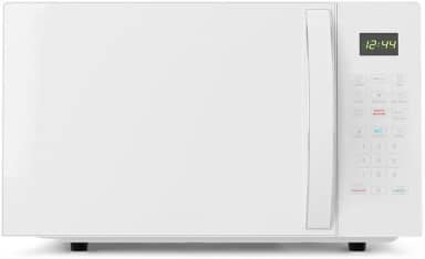 Micro-ondas de 33 litros - branco, alta potência de 1400 W, interior antiaderente para facilitar a limpeza, cozedura rápida, ideal para famílias numerosas, 220 V, design elegante (127V)