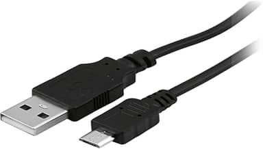 Cabo Micro USB V8 1,8 Metro Preto, 5+