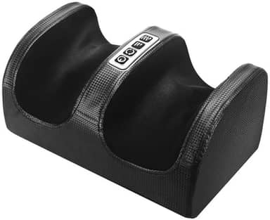 Massageador Elétrico para Pés, Shiatsu com Aquecimento, Massagem Profunda, Alívio da Dor, Relaxamento Muscular, Vibrador para Panturrilha, Cor Preta