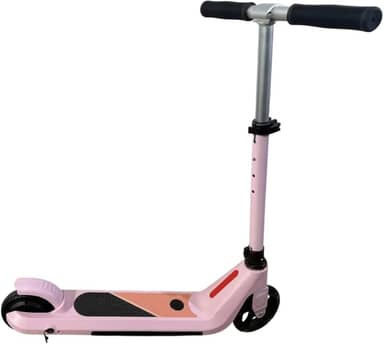 Bang Toys - Patinete Elétrico Infantil E8 Electric 24V - com Ajuste de Altura, Luzes de LED, Indicador de Bateria, Entrada USB/MP3 - Suporta até 40kg - Cor Rosa
