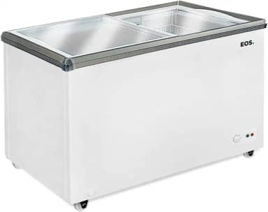 Freezer Expositor Horizontal Eos 320 Litros Dupla Ação Eeh400 110v