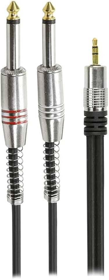 Performance Sound Cabo P2+P10 Fitz - P2 Estéreo + 2 P10 Mono Plug Metal - 2M