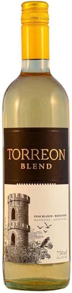 Vinho Branco Argentino Mendoza Torreon (Corte das Uvas UgniBlanc, Chenin e Pedro Giménez) Safra 2024 - Meio Seco 750ml