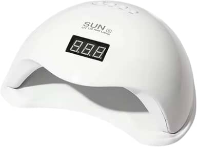 Cabine 48w Sun 5 UV LED Branca para Unhas de Gel Bivolts