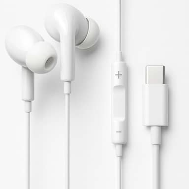 Fones De Ouvido Com Fio Tipo C Intra Auricular Microfone Integrado Compativel iPhone 15 15 Pro 15 Pro Max 16 16 Pro Max Com Fio Fones Estéreo Compatíveis ANDROID LG Qualidade Premium