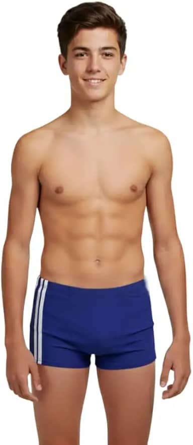 Sunga Masculina Boxer Juvenil Adolescente Confortável Cueca Box Praia Piscina Natação Verão