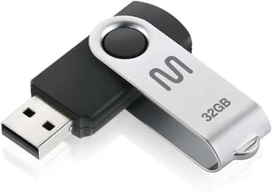 Pen Drive Twist 32GB USB com Leitura até 10MB/s e Gravação até 3MB/s Preto Multi - PD589